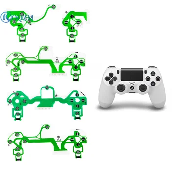 Zelene izmjenjive tipke, Traka tiskana pločica za PS4 Dualshock 4 Pro, tanak kontroler, vodljivi film, tipkovnica, fleksibilan kabel, tiskana pločica