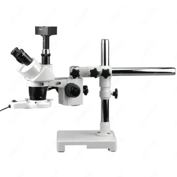 Stereoskopski mikroskop-AmScope Donosi 20 x 40 x stereoskopski mikroskop + Fluorescentna svjetiljka + 1,3-megapikselna kamera SW-3T24-BLK-MT