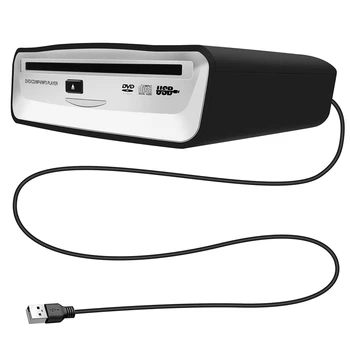 1 kom. uređaj CD/DVD Dish Box player Sučelje USB 2.0, Crni za Android player radio