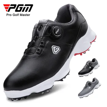 Cipele za golf PGM S Odvojivim šiljcima, Vodootporan vezice s ručkama, sportska obuća, muška obuća