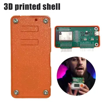 Narančasta Torbica Za modul Flipper Zero Wifi Shell Za modul Flipper Zero WIFI 3D Ispisa Shell Odlično Prianjanje i zaštita od pada Y8O3
