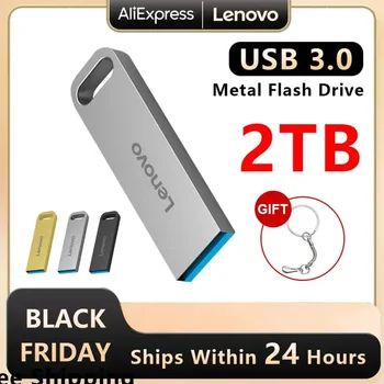 Lenovo USB 3.0 Pen Drive Vodootporan flash drive 2 TB 1 TB Cle USB Flash Drive Speed USB Memoria Računalni Pribor Za Ps4/ps5