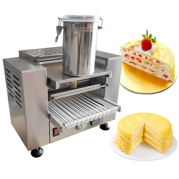 Potpuno automatski poslovni stroj za kuhanje mini-torte u tisuću slojeva, višenamjenski stroj za kuhanje male блинчиков