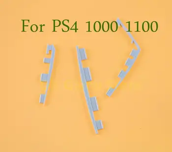 10 kompleta bijelih, crnih nogu od silikonske gume, maska za Sony PS4 1000 1100, donja jastuk, gumena brtva za PS4 Playstation 4