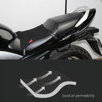 Pribor za modifikaciju sjedala motocikala, dupli sloj prozračan jastuk sjedala od 3D mreže, spriječava znojenje i toplinska izolacija