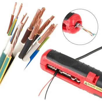 Višenamjenski alat za striptizete kabela, kliješta, alat za skidanje olovke, hardverski alat, prijenosni spona za polaganje linije