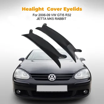 Poklopac Žarulje Prednjeg Svjetla Završiti Kapak Obrva Projektor Angel Eyes Za Volkswagen Vw Golf5 06-09 R32 Mk5