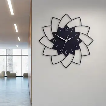 Akrilni Dekorativni zidni satovi satovi Moderni bešumni Viseći satovi u obliku cvijeta