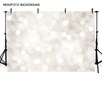 MEHOFOTO fotografskog pozadina svijetla boke božićno točka bjelji baby slatka tanke vinil pozadine za božićni domjenak na prodaju rekvizite