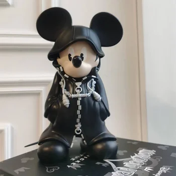Creative Lagan Luksuzna Vjetra grid Red King Ukras Mickey, Stolni Lutka za dnevni boravak, Skulptura Mickey Mouse, Ukras na poklon