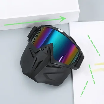 Nova мотоциклетная masku, kacigu za off-road vožnju, ski naočale