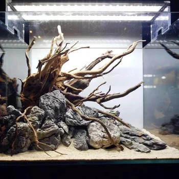 Dekoracije od prirodnog drva za akvarij s ribama Prtljažnik biljke stablo Peraja Akvarijske ribe Krajolik dizajn Korijenje Ukras