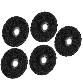 LBER 5PCS 125 mm, Crna поликарбонатный disk disk, sredstvo za uklanjanje отслаивающихся materijala/boje/ hrđe, Čišćenje površine