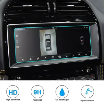 Zaštitna folija za navigaciju od kaljenog stakla za auto, multimedija LCD ekran DVD GPS, zaštita za JAGUAR F-PACE XFL 2019, Pribor