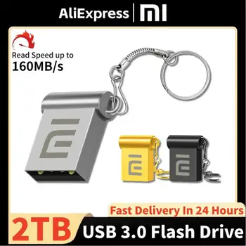 USB-stick Xiaomi kapaciteta 2 TB, metalna ručica kapaciteta 1 TB i 512 GB, high-speed USB-memorijski štapić kapaciteta 128 GB disk s darom za PC-laptopa