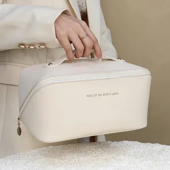 Косметичка ženska nova vodootporna ručno četkica za šminkanje velikog kapaciteta, prijenosni putnu torbu za toaletni