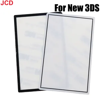 JCD 1pc Gornji Okvir Zaslona Poklopac Objektiva Zaštitna Folija Za LCD Zaslona Plastični Poklopac Len Za Novu konzolu 3DS Rezervni Pribor