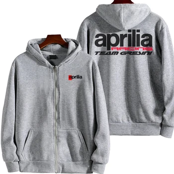 Aprilia Racing Team - Muška jakna zip, udobne i izdržljive sportska odjeća na otvorenom, džemper sa kapuljačom, novo 2023 godine