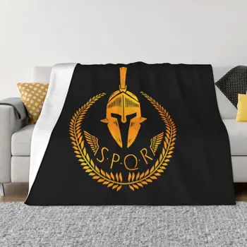 Deke SPQR Roman Empire, Toplo Фланелевое deka Roman Legion za posteljine, deka диванное