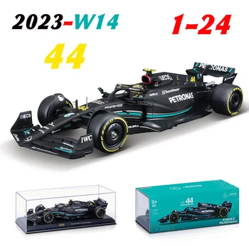 Bburago 1:24 NOVI 2023 Mercedes-AMG Team W14 44 # Hamilton 63 # Russell Formule 1 Super Igračka литая model automobila od legure