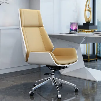 Moderne uredske stolice sa visokim naslonom za leđa, ergonomski stolci na kotačima za izvršne salon za uljepšavanje, uredske stolice za dom i ured T50BY