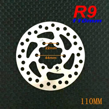 Disk rotor električnog skutera Čelik izdržljivog 1 kom 110/120/140/160 mm dodatna Oprema za sportove na otvorenom rezervni Dijelovi za skutere