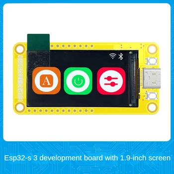 ESP32-S3 Development Board Oprema I Kompleti Dijelova S 1,9-Inčni Ekran 170X320 TFT Modul Wifi + BT HMI 8M PSRAM 16M Flash LVGL