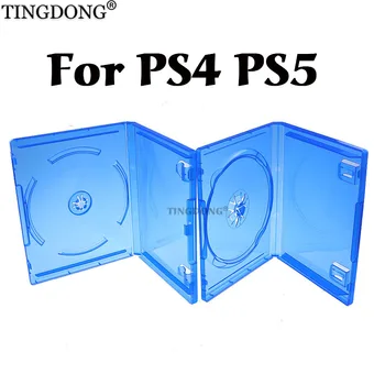 Plavi držač za pohranu CD-a za Sony Playstation 5 4 za igre PS4 PS5 Zamjena pokrova za jednog diska