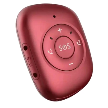 Bežični prijenosni mini-osobni GPS-tracker 4G, Ovjes, Zaštita od gubitka, za starije osobe, pomoć SOS, Hrapav
