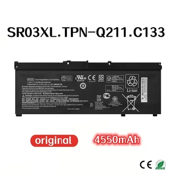 100% original bateriju kapaciteta 4550 mah za HP SR03XL TPN-Q193 Q211 C133 C134 15-DC0004/0005/0006/0007/0008/0009/0011/0013/ 0014TX baterije za laptop