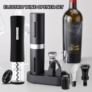 Električni Otvarač za vino Punjiva vakuum tube za očuvanje svježine vina, Bokal za Cordials, Prijenosni Komplet Filtera za Rezanje Folije, Kuhinja Bar