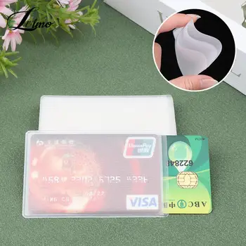 20шт Prozirni PVC držač za kartice, poslovni kovčeg za autobus, torbica za bankovne kreditne kartice ID, držač posuda za iskaznicom