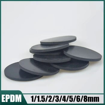 10шт EPDM disk Φ 5 mm-100 mm Pune okrugle brtve debljine 1/1,5/2/3/4 mm