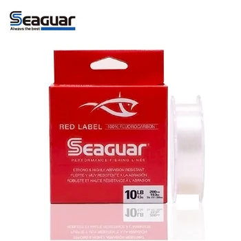 Seaguar Red Label Origin Linhas Pesca 183M 100% JAPANSKI Ribarski Konac Фторуглеродные Linije Od Karbonskih Vlakana Slatkovodni Ribolov