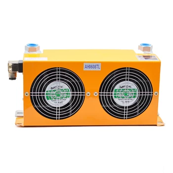 Dvostruki ventilatori 60Л/MIN AH0608TL-CA Radijator hidrauličko ulje za industrijsku zračnog izmjenjivača topline stroja CNC