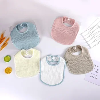 Novo jednostavno ručnik od sline, dječji pamuk 4-слойный startni broj, proizvodi za novorođenče, džep za dječju hranu, dječji startni broj