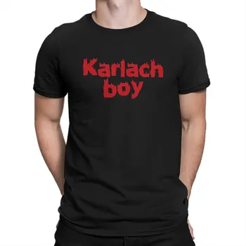 T-shirt Karlach boy za Muškarce Baldurs Gate Game S Humorom, Majica Od Čistog Pamuka, Majice s okruglog izreza i kratkih Rukava, Novi dolazak Odjeće