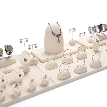 Rekvizite za prikazivanje nakit, Naušnice, narukvica, ogrlica set za prikazivanje nakita, recepcija za aranžiranje, stalak za prstenje