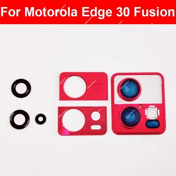 Staklena Leća Stražnjeg Fotoaparata Za Motorola MOTO Edge 30 Fusion Stražnje Leće Glavnog Fotoaparata, Staklena s Samoljepljiva Naljepnica Repalcement