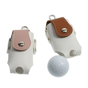2023 Novi Mini Džepni Kožna torbica za pohranu lopti za golf Prijenosni Struka držač za golf Torba Posudu za loptice za mini-golf Поясная torbu za pohranu