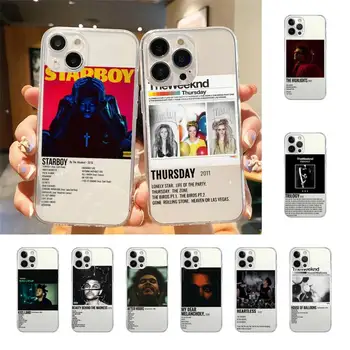 Minimalistički Torbica Za telefon s plakatima The Weeknd Za Iphone 7 8 Plus X Xs Xr 11 12 13 Se2020 Mini Mobile Iphone 14 Pro Max Case
