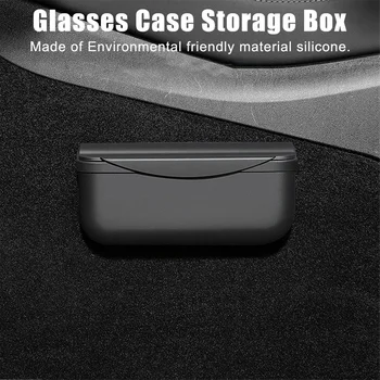 Silikonska torbica za naočale s organizatorom auto naljepnice Sticky Box Car za Tesla Model 3/Y