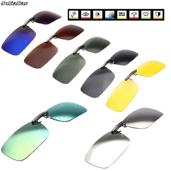 Polarizirane naočale za vožnju s клипсой, sunčane naočale dnevni vid, objektiv UV400 noćni vid