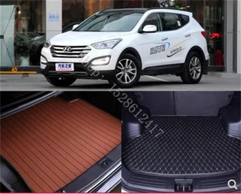 Za Hyundai Santa Fe/ix45 2013 2014 2015-2019 Stražnji prtljažnik ekološki tepih za stražnjeg odjeljka auto oprema