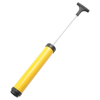 1X Mini-vakuumske vrećice za držanje pribora za dom Vakuum ručna pumpa (žuta)