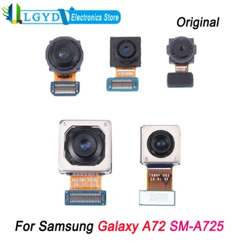 Originalni set kamera unazad (телеобъектив + macro + široka + glavna kamera) + prednja kamera za Samsung Galaxy A72 SM-A725