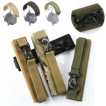 Modularni zaštitni poklopac za podmetače za slušalice za HOWARD PELTOR, taktičko оголовье, slušalice, stalak za slušalice, zaštitna torbica MOLLE