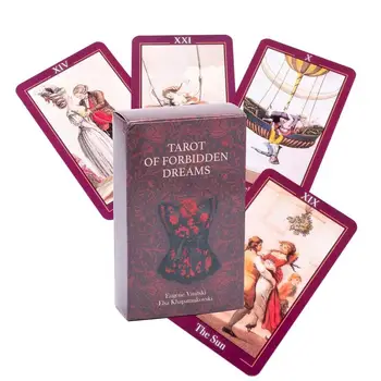 Tarot zabranjenih snova Okultno gatanje Tarot Karte Papir za čitanje Tarot je Tajanstveni špil igra Proročanstvo Gatanje